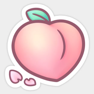 Spring Peach! Sticker